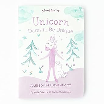 slumberkins unicorn dares to be unique a lesson in authenticity promotes authenticity bravery and friendship