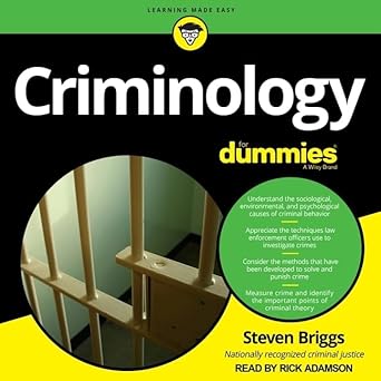 criminology for dummies unabridged edition steven briggs b08z2j48tx, 979-8200302765