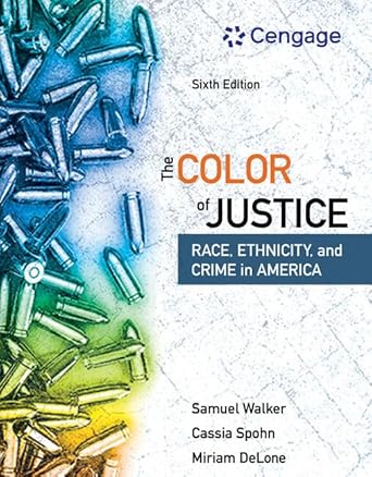 the color of justice race ethnicity and crime in america 1st edition samuel walker ,cassia spohn ,miriam