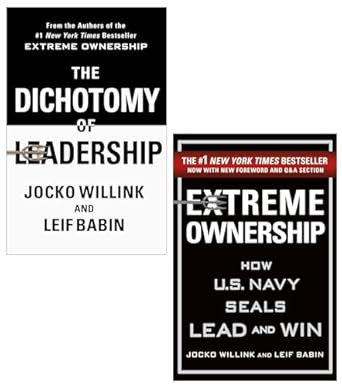 jocko willink and leif babin bestselling 2 books set the dichotomy of leadership balancing the challenges of