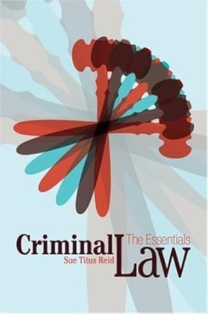 by sue titus reid criminal law the essentials 1st edition sue titus reid b002wm099q