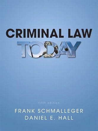 criminal law today plus mylab criminal justice with pearson etext access card package 5th edition frank
