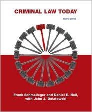 criminal law today   text only 4th edition frank schmalleger b004p2xokm