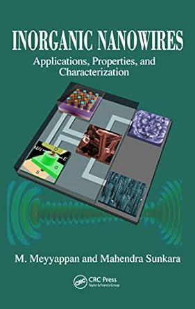 inorganic nanowires applications properties and characterization 1st edition m meyyappan ,mahendra k sunkara