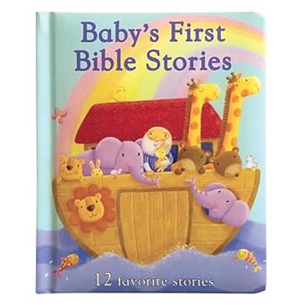 babys first bible stories padded board book gift for easter christmas communions newborns birthdays beginner
