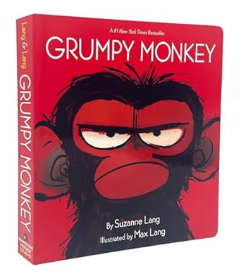 grumpy monkey board book 1st edition suzanne lang ,max lang 0593123999, 978-0593123997