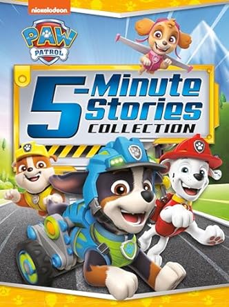 paw patrol 5 minute stories collection 1st edition random house 1524763993, 978-1524763992