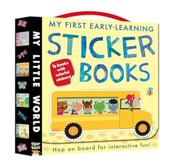 my first early learning sticker books boxed set box nov st edition jonathan litton ,fhiona galloway