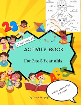 activity book for 2 to 5 year olds 1st edition grace murphy ,ruva murphy b0f4dzr1rx, 979-8317167936