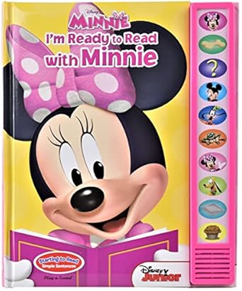 disney minnie mouse im ready to read with minnie sound book pi kids 1st edition editors of phoenix
