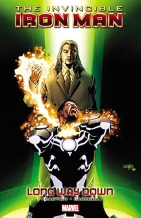 invincible iron man 10 long way down 1st edition matt fraction ,salvador larroca 0785160493, 978-0785160496