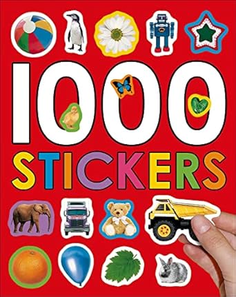 1000 stickers pocket sized 1st edition roger priddy 0312504926, 978-0312504922