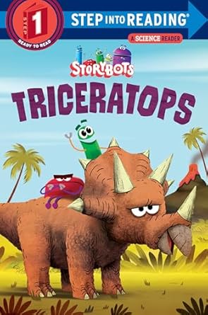 triceratops 1st edition storybots 0525646132, 978-0525646136