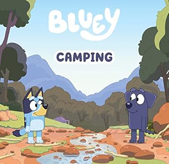 bluey camping 1st edition 1761045563, 978-1761045561