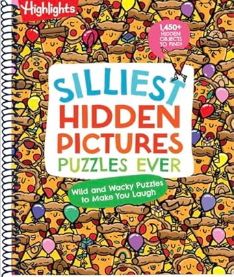 silliest hidden pictures puzzles ever 144 pages of silly puzzles tongue twisters jokes activities with 1 450+