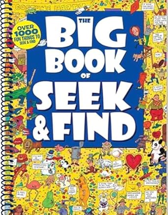 the big book of seek and find 1st edition kidsbooks publishing ,rainstorm publishing b0dv23clgl