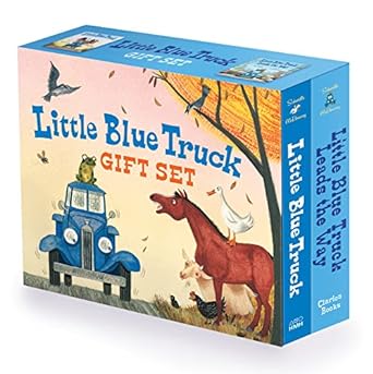 little blue truck 2 book gift set little blue truck board book little blue truck leads the way board book 1st