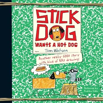 stick dog wants a hot dog 1st edition tom watson ,andrew eiden ,harperaudio b00eox1t0y