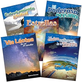 Earth And Space Science Grade 5 Spanish 5 Book Set