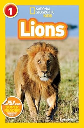 lions 1st edition laura marsh 1426319401, 978-1426319402