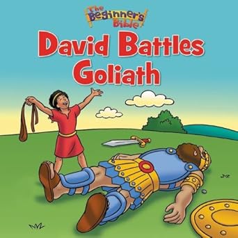 the beginners bible david battles goliath by zondervan 1st edition  b01fiwp3em