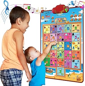 just smarty interactive first 100 words learning toys for 2 year olds educational first words alphabet poster