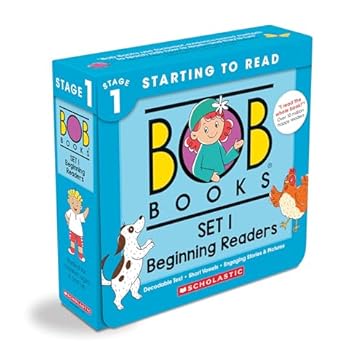 bob books set 1 beginning readers box set phonics ages 4 and up kindergarten 1st edition bobby lynn maslen