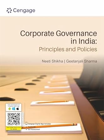 corporate governance in india principles and policies paperback neeti shikha geetanjali sharma 1st edition