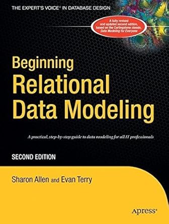 beginning relational data modeling   by sharon allen 2nd edition sharon allen b01fiyfc7i