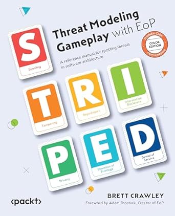 threat modeling gameplay with eop a reference manual for spotting threats in software architecture 1st