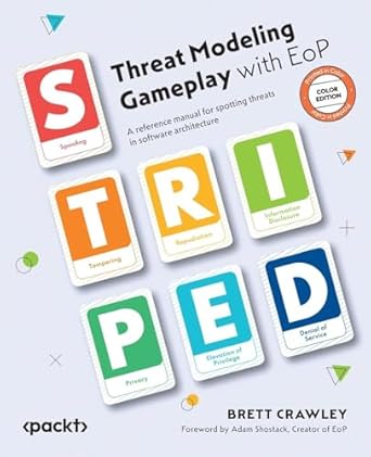 threat modeling gameplay with eop a reference manual for spotting threats in software architecture 1st