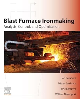 blast furnace ironmaking analysis control and optimization 1st edition ian cameron ,mitren sukhram ,kyle
