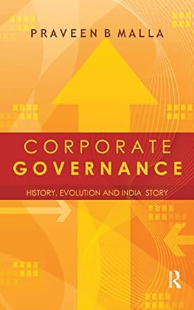 corporate governance concept evolution and india story 1st edition praveen b malla 0415589908, 978-0415589901
