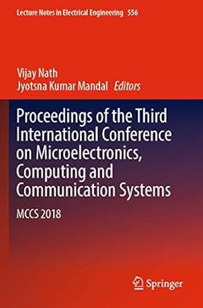 proceedings of the third international conference on microelectronics computing and communication systems