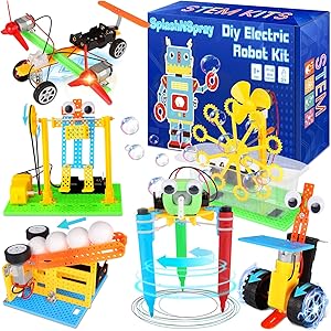 stem robotics science kit for kids age 8 12 educational science experiments projects engineering building toy