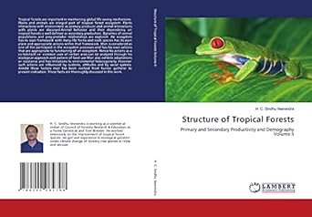 structure of tropical forests primary and secondary productivity and demography volume ii 1st edition h c