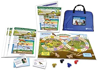 newpath learning ecosystems food chains and food learning center game grades 6 9 1st edition  b071sht7h8