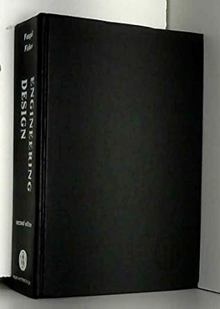 engineering design a synthesis of stress analysis and materials engineering 1st edition joseph h faupel