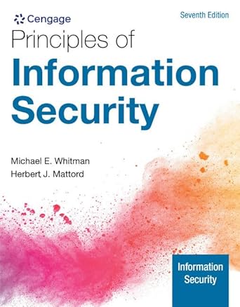 principles of information security loose leaf version 1st edition michael whitman ,herbert mattord