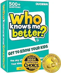 quokka who knows better original family card trivia game fun learning and educational questions for families