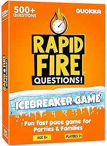 quokka icebreaker cards with 500+ questions adults kids family conversation cards game break the ice family