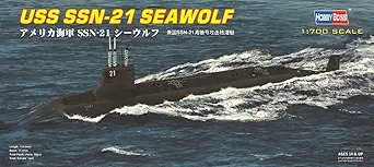 hobby boss uss ssn 21 seawolf attack submarine boat model building kit 1st edition hobby boss b000w053qo