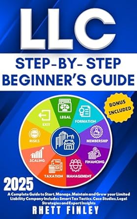 llc step by step beginners guide a complete guide to start manage and grow your limited liability company