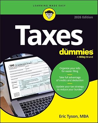 taxes for dummies 2026th edition eric tyson ,christopher j eck 1394350511, 978-1394350513