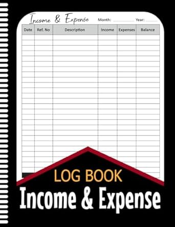 income and expense log book simple daily bookkeeping record book for small business and personal finance cash