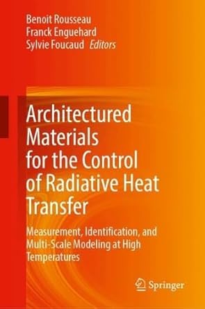 architectured materials for the control of radiative heat transfer measurement identification and multi scale
