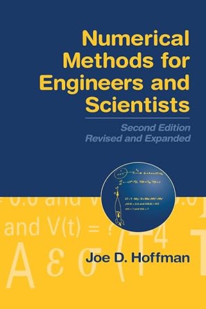 numerical methods for engineers and scientists 1st edition joe d hoffman ,steven frankel b001h6wkhm,