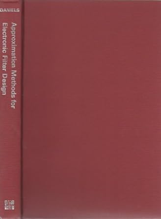 approximation methods for electronic filter design with applications to passive active and digital networks