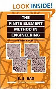 the finite element method in engineering 2nd edition s s rao 0080334202, 978-0080334202