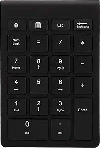 greensen number pads numeric keypad 22 keys portable financial accounting number keyboard for laptop pc